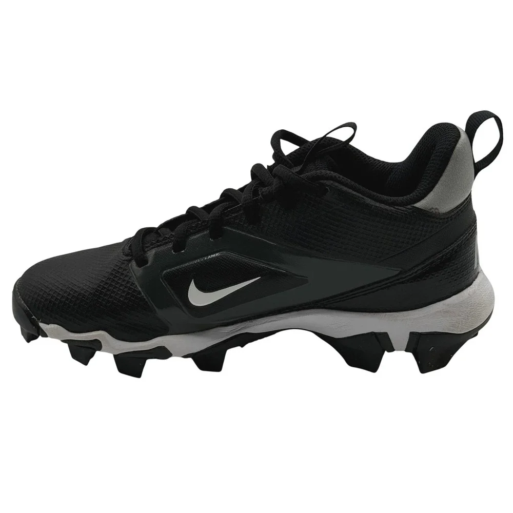 Nike Alpha Menace 4‎ Shark Cleats Youth 3Y Black White FQ4012-001 Football
